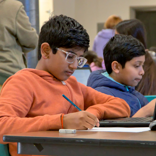  Student participating in the 2023 Mathcounts Competition